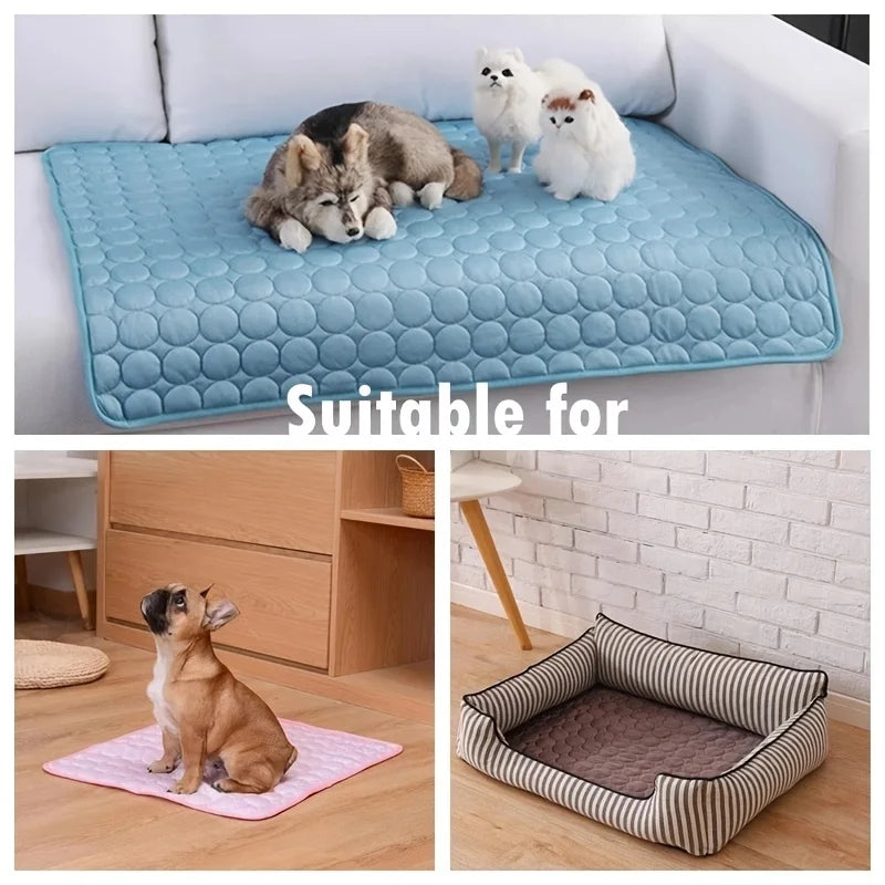 Pet Cooling Mat Summer Cold Bed