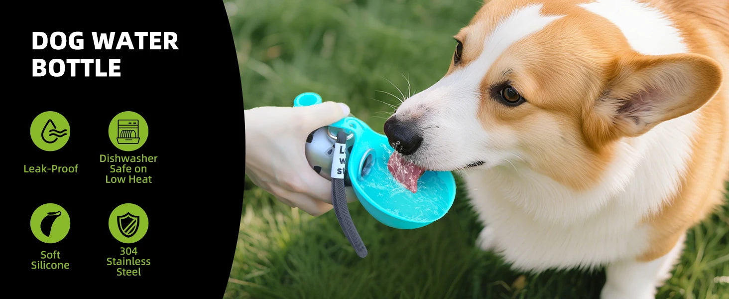 Portable Dog Water Bottle for Small Dogs