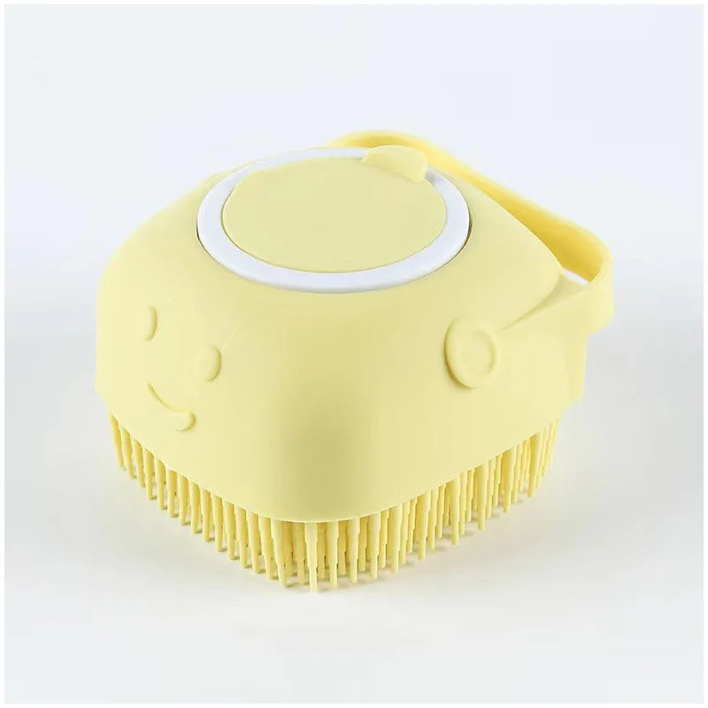 Soft Silicone Puppy Bath Scrubber