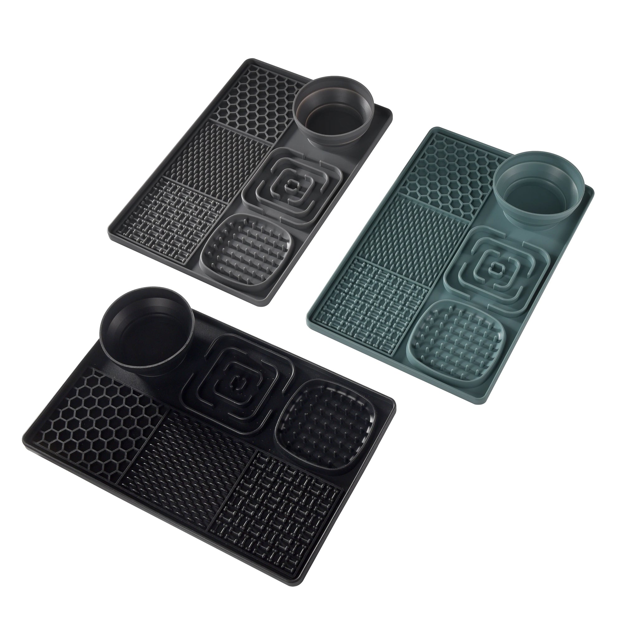 Slow feeder Silicone dog licking pad