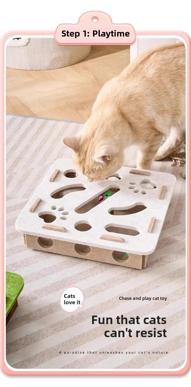 Indoor Pet Hunting Puzzle Toy