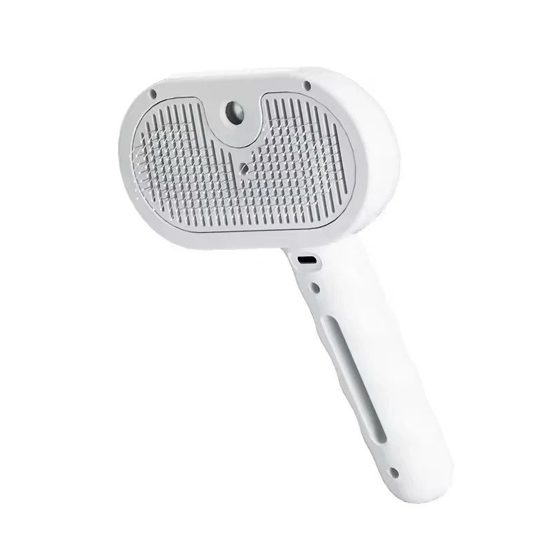 3in1 Pet Steam Spray Grooming Brush for Dogs Cats