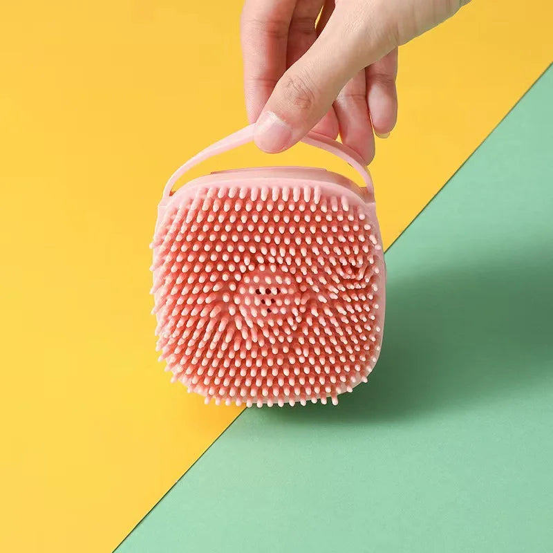 Soft Silicone Puppy Bath Scrubber