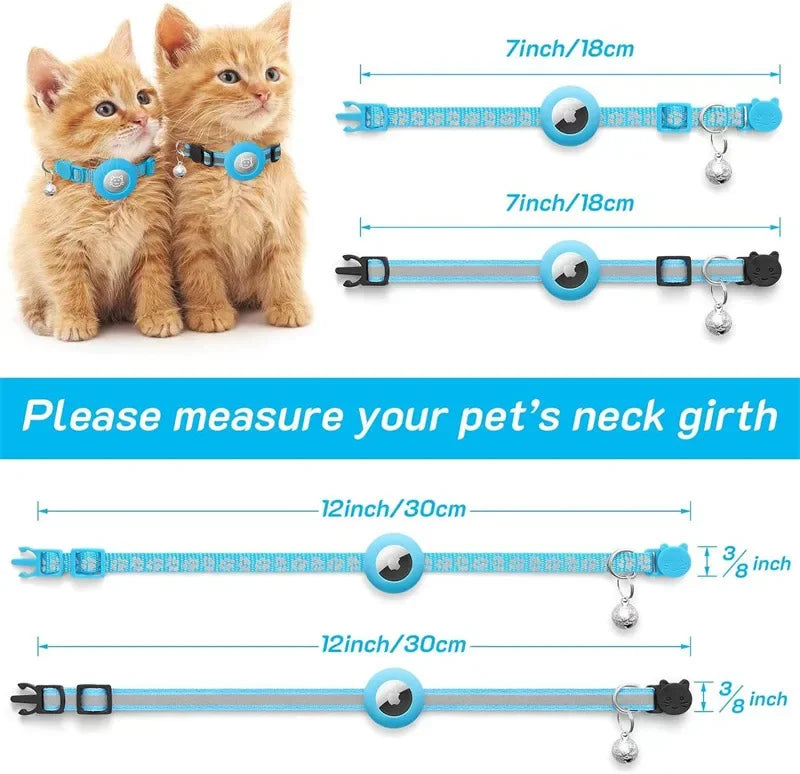 AirTag Compatible Safety Cat Collar