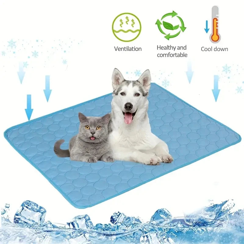 Pet Cooling Mat Summer Cold Bed