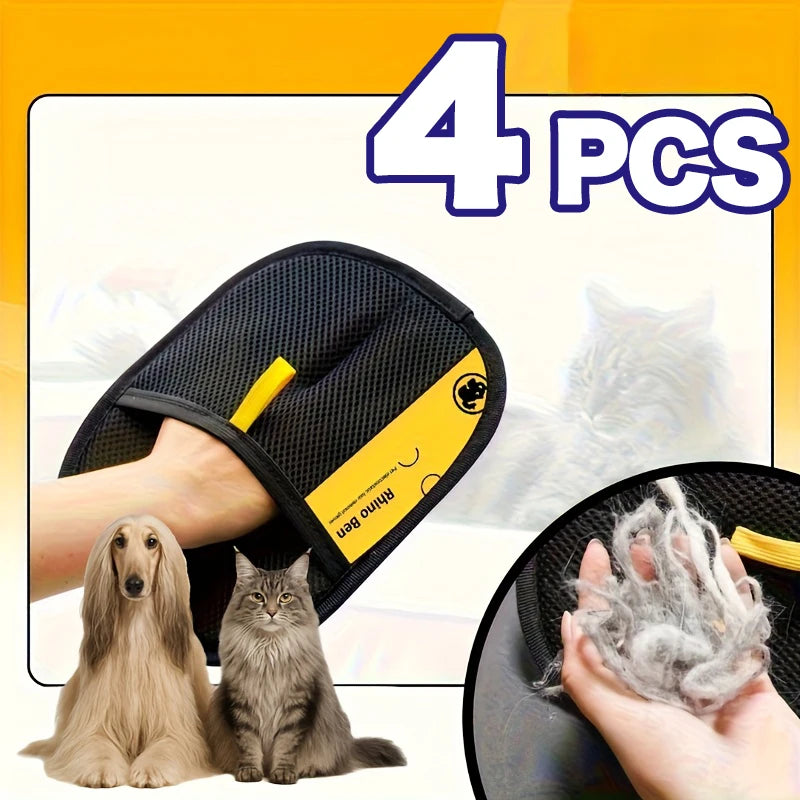 Pet Hair Removal Gloves Brush