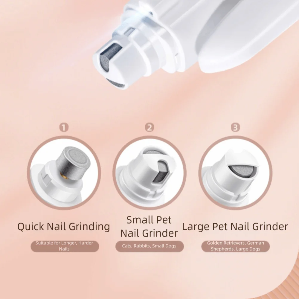 2 in 1 Electric Pet Nail Trimmer