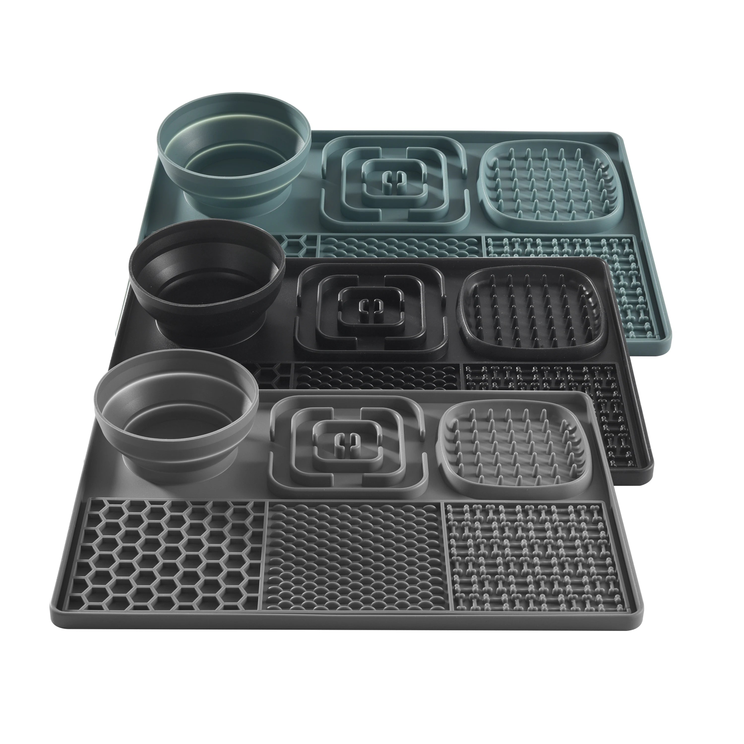 Slow feeder Silicone dog licking pad