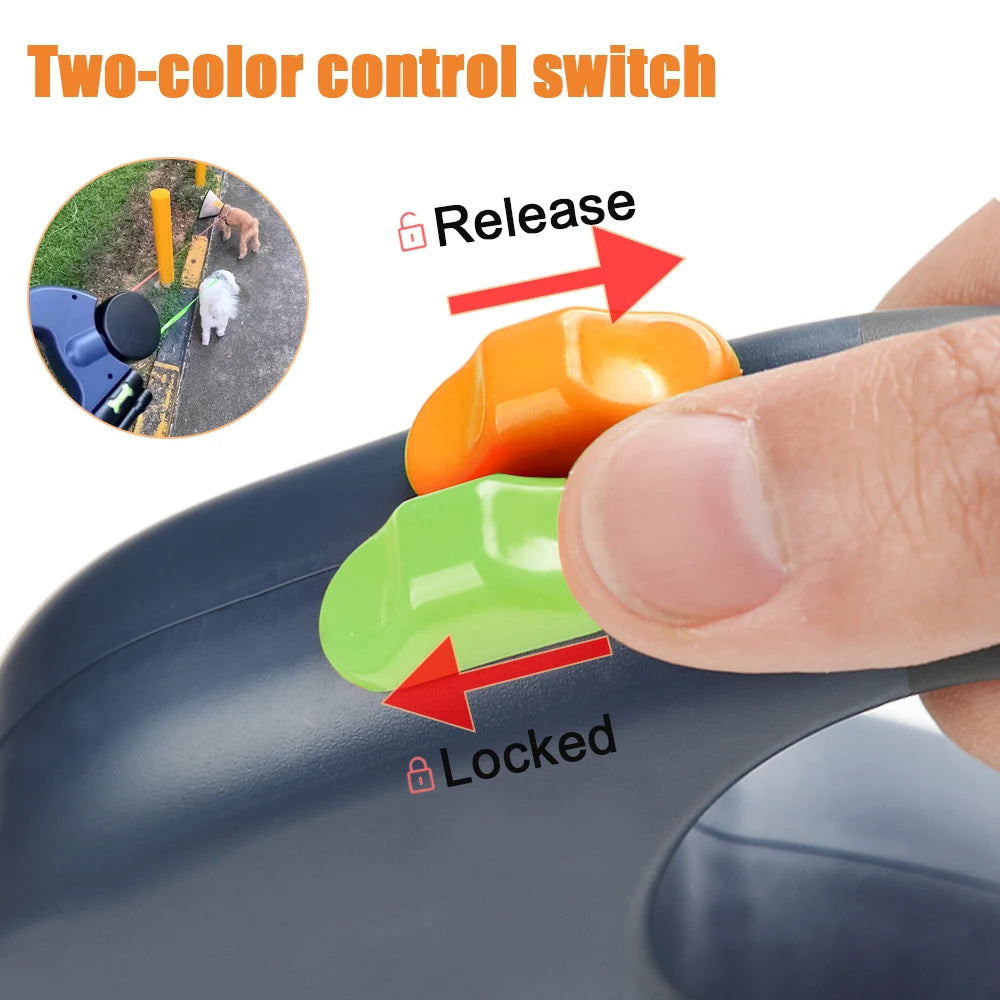 360° Tangle-Free Double Dog Walking Leash