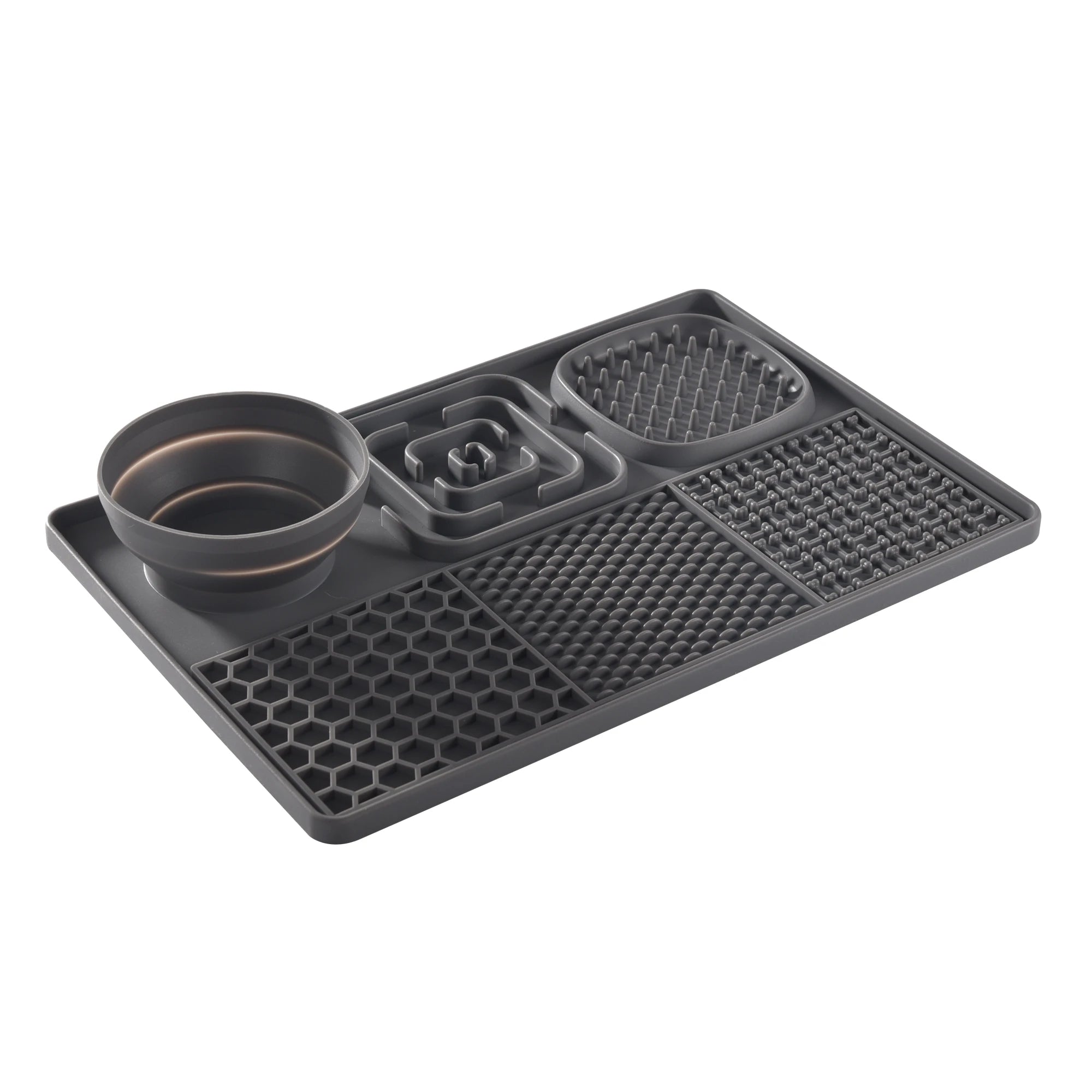 Slow feeder Silicone dog licking pad