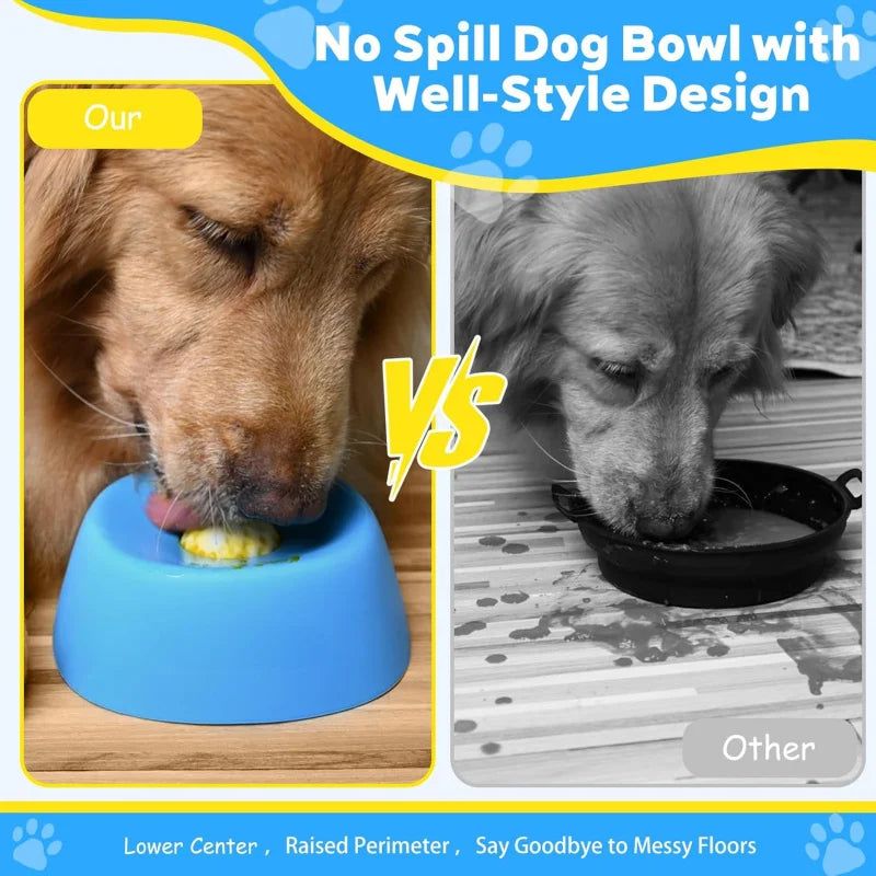 Anti-Choking Slow Feeder Dog Bowl Non-Slip