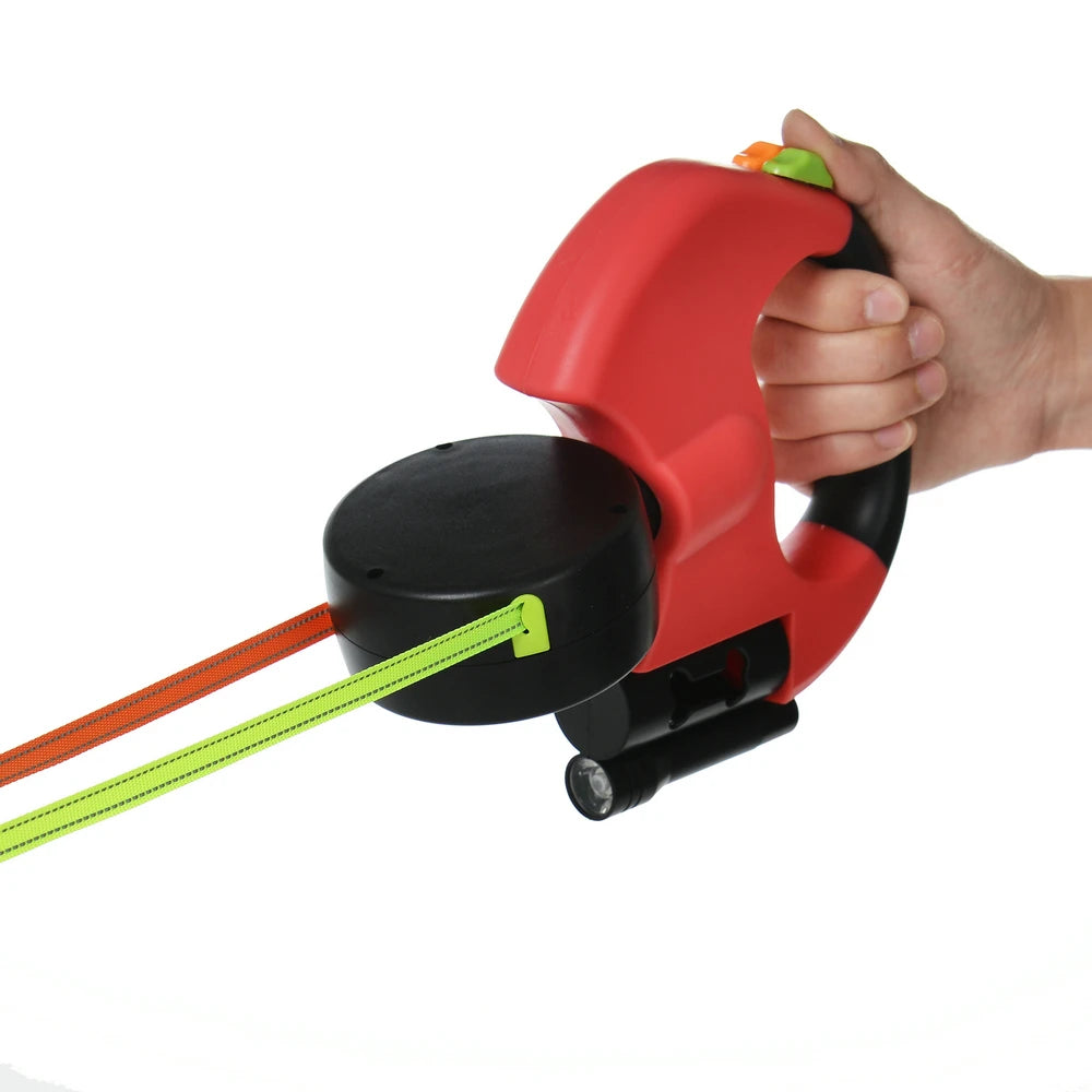 360° Tangle-Free Double Dog Walking Leash