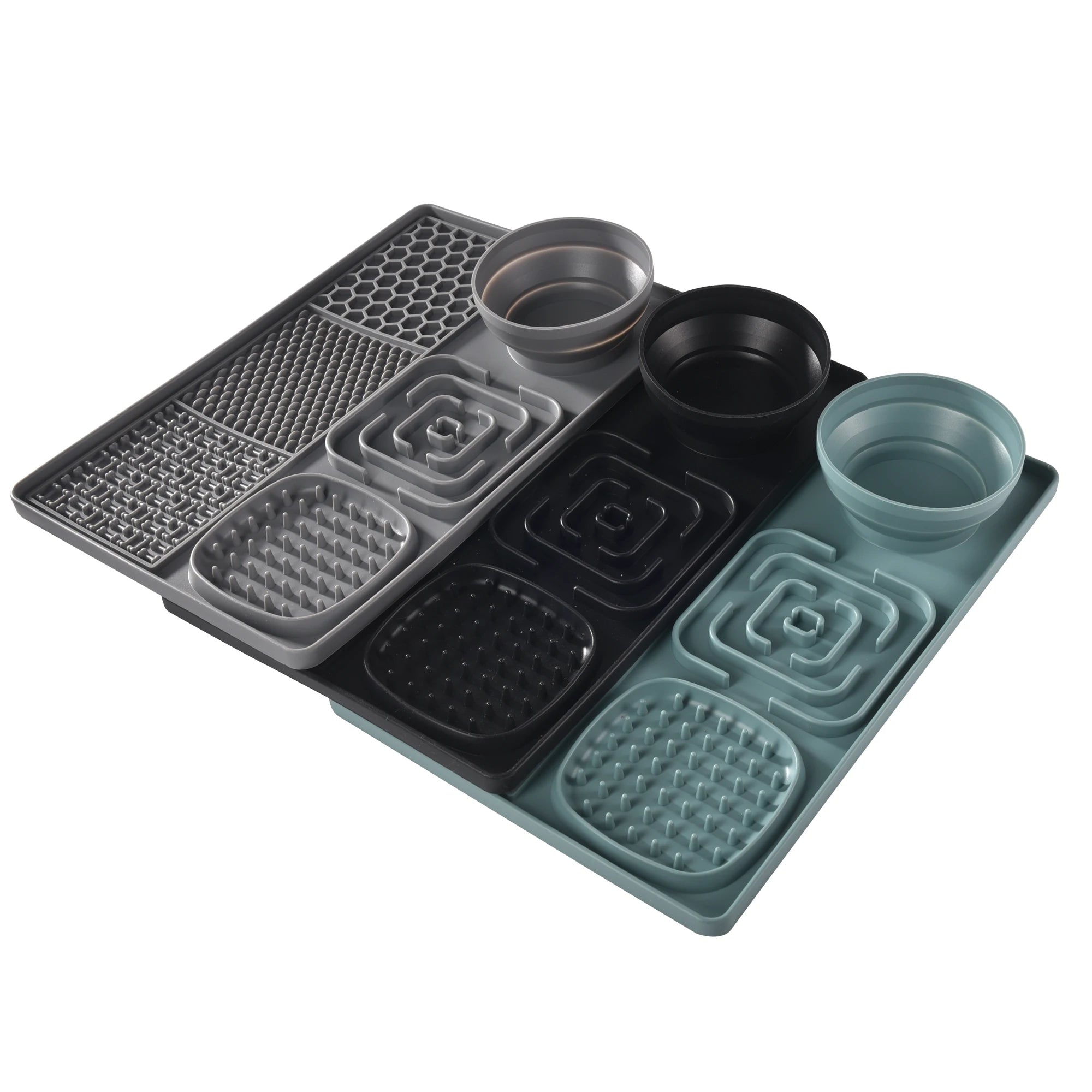 Slow feeder Silicone dog licking pad