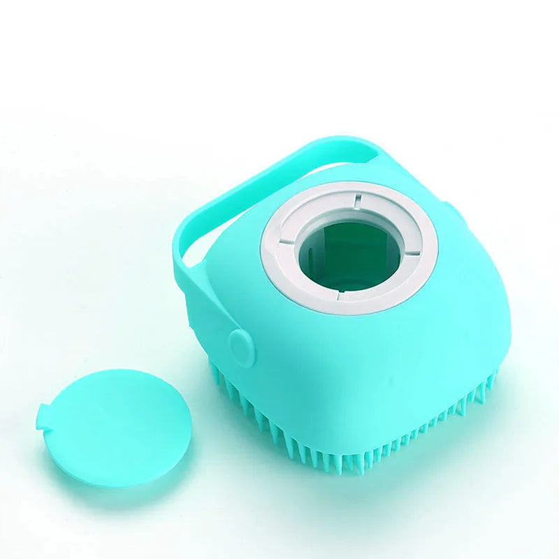 Soft Silicone Puppy Bath Scrubber