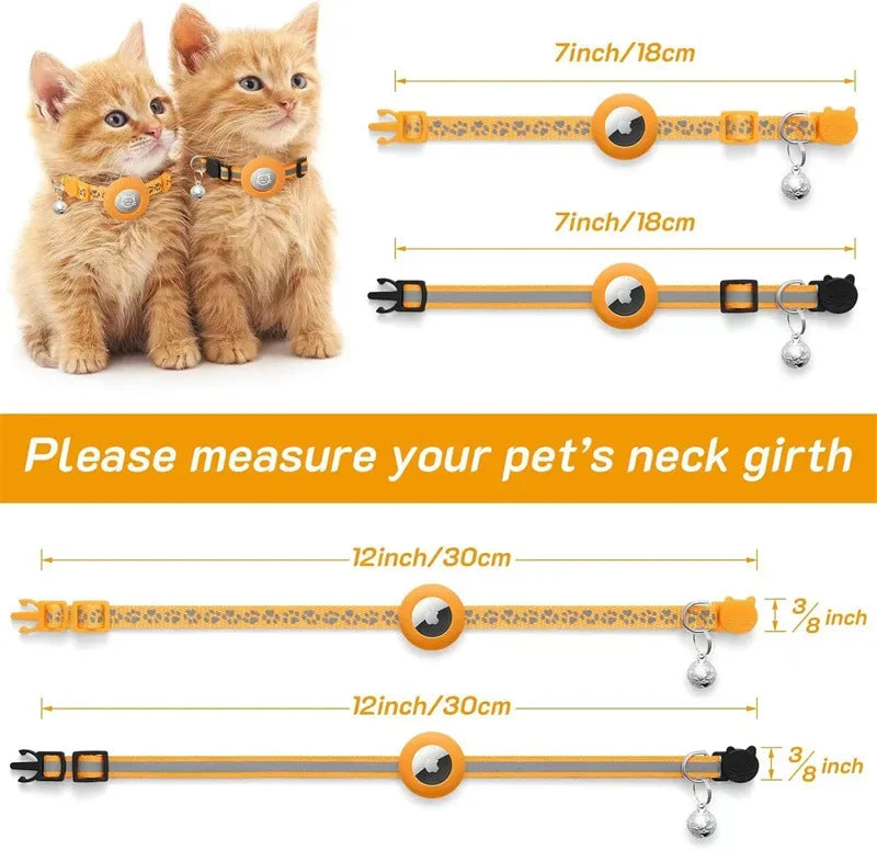 AirTag Compatible Safety Cat Collar