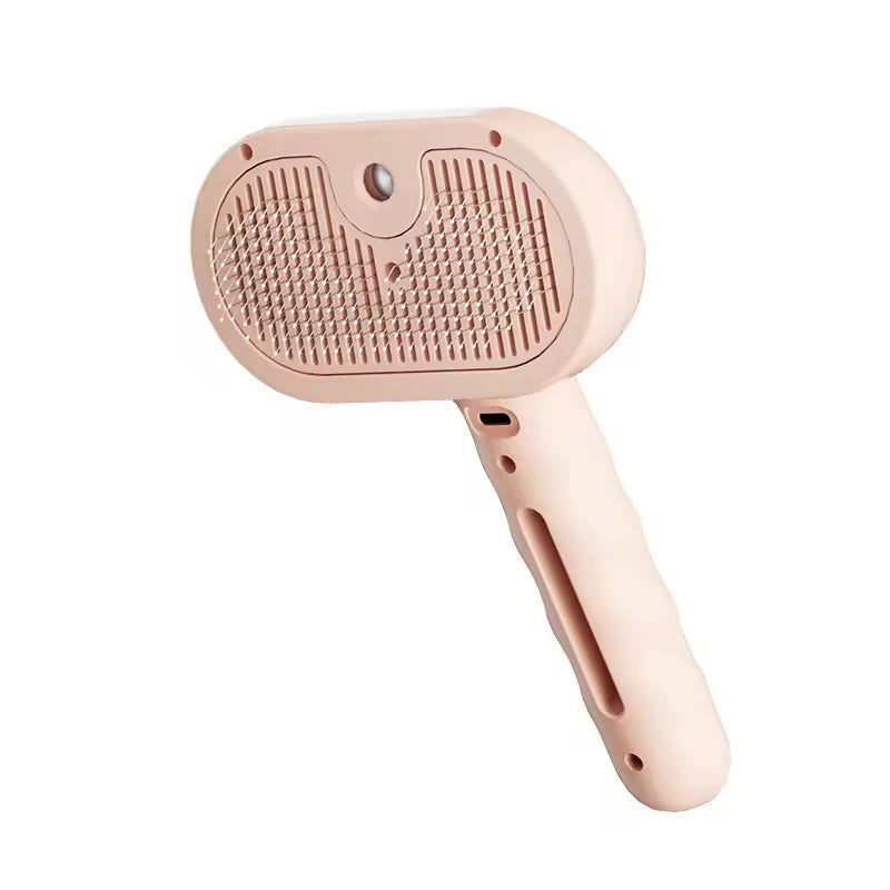 3in1 Pet Steam Spray Grooming Brush for Dogs Cats